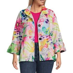 Ali Miles Artsy Abstract Jacket